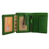 Leather Wallet for Women with RFID Protection Coin Compartment Purse