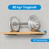 TESSTINA Invisible Shelf Bracket, 80 kg, Heavy Duty, Metal Shelf