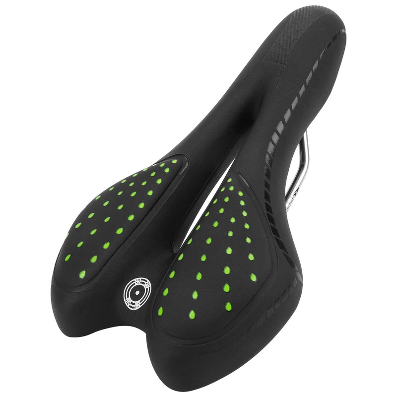 Mountain Bike Saddle Comfortable PU Leather Breathable Mountain Bike Saddle