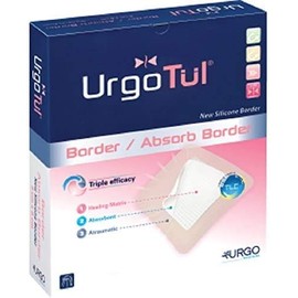 UrgoTul Absorb Border Dressing, 25 x 10 cm