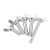 10 Pcs M8 Carbon Steel Zinc Plating Wing Butterfly Screws