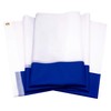 DANF Finland Flag 3ftx5ft Polyester Finnish National Flags with Brass