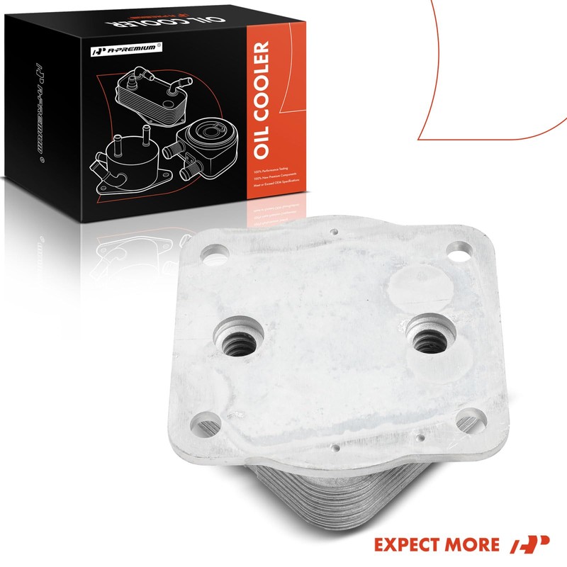 A-Premium Engine Oil Cooler Compatible with Toyota Highlander 2017-2022, Sienna