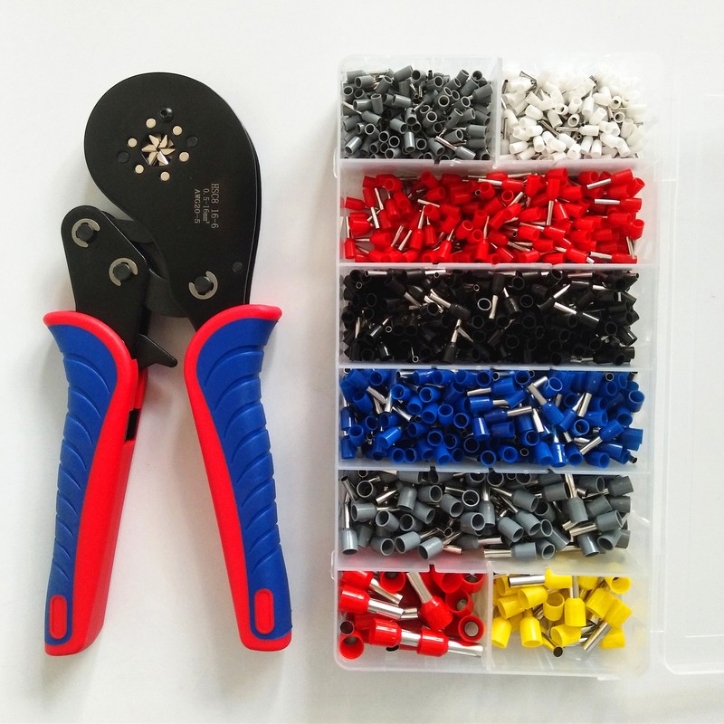 HSC8 16‑6 Ferrule Crimping Tool 0.08‑16mm² Anti Slip Handle High
