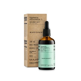 Ringelblume (Calendula Officinalis L.) Alkoholfreie Urtinktur – flüssiger Extrakt – Tropfen – 100 ml – Nahrungsergänzungsmittel – Marishanti – 100% natürlich und vegan