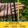 SGT KNOTS Marine Grade Bungee Cord - 100% Elastic Cord,
