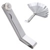 OriGlam Offset Feeler Gauge Set with 16 Blades, Standard Metric