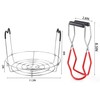 Cedilis 4 Pieces Canning Kit, 1PC Canning Rack+ 1PC Canning