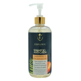 Shampoo Anti-Caída con chile habanero y cacahuanche (500ml) | Estimula el crecimiento de cabello | fortalece el cabello desde la raíz | No reseca el cabello | Aporta Brillo e hidratación | regula la grasa en el cabello