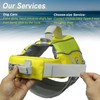 VIVAGLORY Dog Life Jacket with Removable Front Float, Life Vest