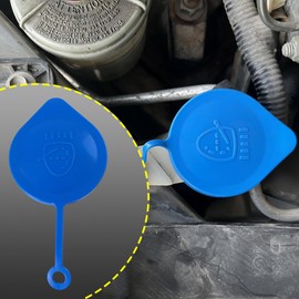 CEYHTLY 38513-SB0-961 Windshield Washer Fluid Reservoir Cap Blue Compatible with 1985-2013 Honda Accord, Civic, CR-V, CRX, Del Sol, Fit, Prelude Replaces# 38513SB0961, 76802-SN7-G05