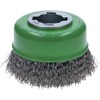 BOSCH X-LOCK 2608620728 Cup Wire Brush (Cup Shape, 3.0 inches
