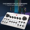 Professional Audio Mixer, Podcast Equipment Bundle, USB External Sound Card
