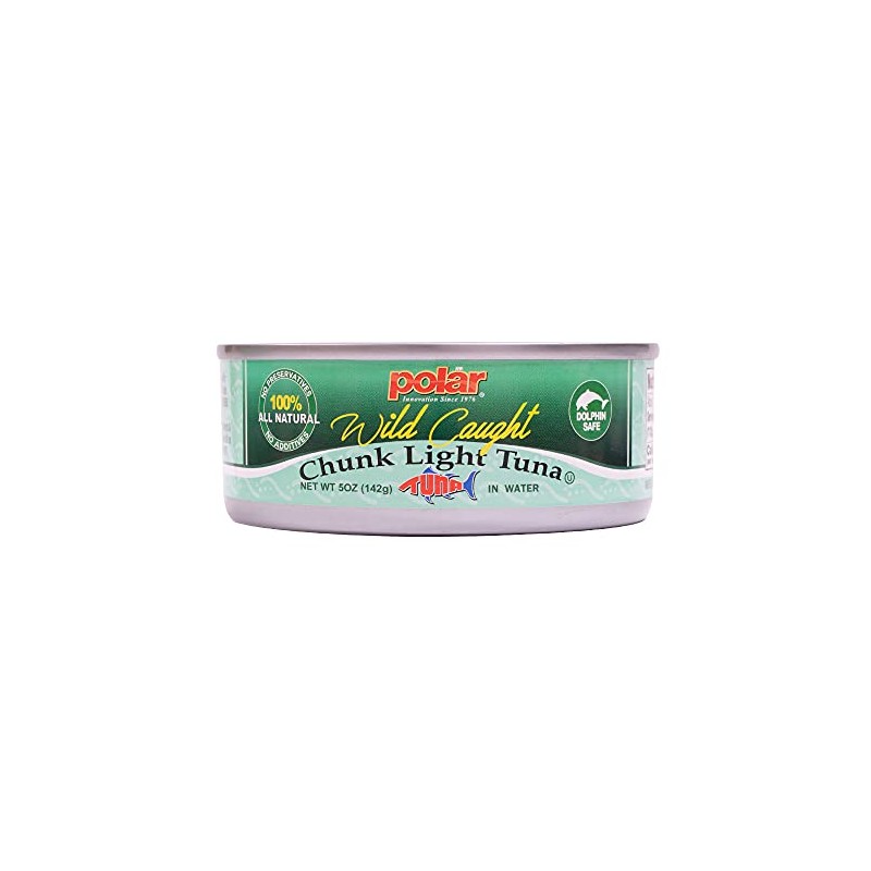 MW Polar All Natural CHUNK LIGHT TUNA in Water, Wild