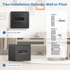 1.4 Cuft Home Safe for Money, 4 Locking Bolts Steel