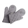 Ross - Barbecue / Oven Glove - Grey - 100%