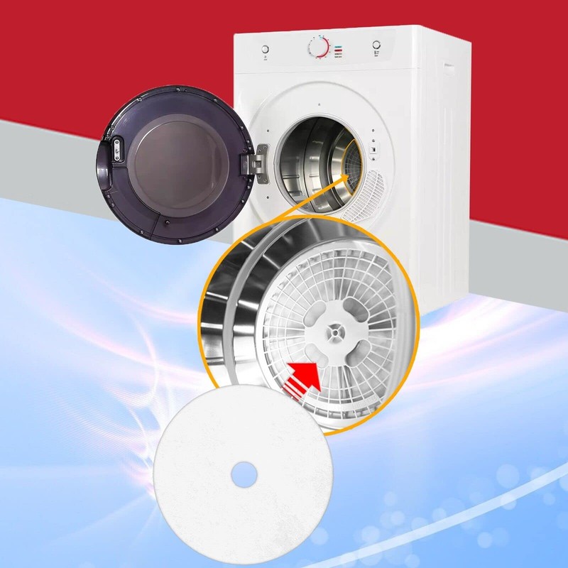 SPARES2GO Tumble Dryer Exhaust and Air Intake Filter Compatible with
