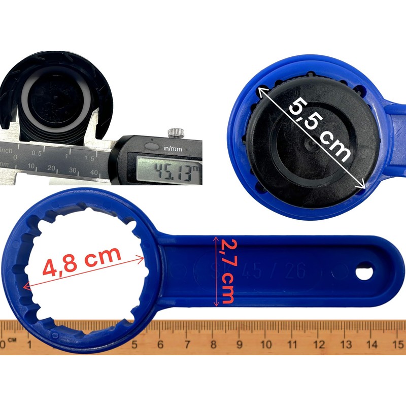 MAAJ Jerry Can Wrench / Hand Key / Opener for