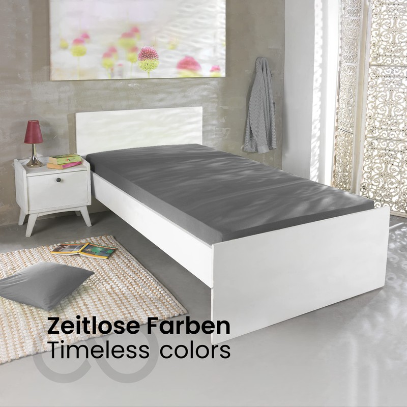 Jersey Fitted Sheet All Colours & Sizes 100% Cotton