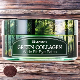 Leaders Eye Patch Set Eye Patch Use Green Collagen Wide Fit Eye Patches 2 Pieces 60 Pieces / 리더스 아이 패치 세트 아이 패치 사용 그린 콜라겐 와이드 핏 아이패치 2개 60개입