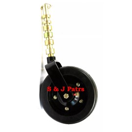 S&J COMPLETE BUSH HOG, RHINO, WOODS FINISHING MOWER WHEEL ASSEMBLY 10" x 3.74"