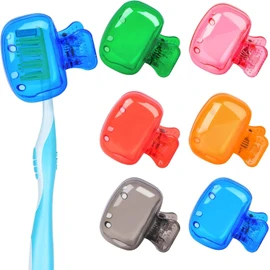 Protectoras para Cabezales de Cepillo, Cubre Cepillo de Dientes Antipolvo 6 Colores Diferentes Funda Protectora para Viajes, para el Hogar Viajes Camping