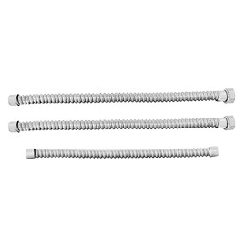 GCC 28 29 30 31 Ford Model A Stainless Steel Metal Headlight Horn Conduit Set of 3
