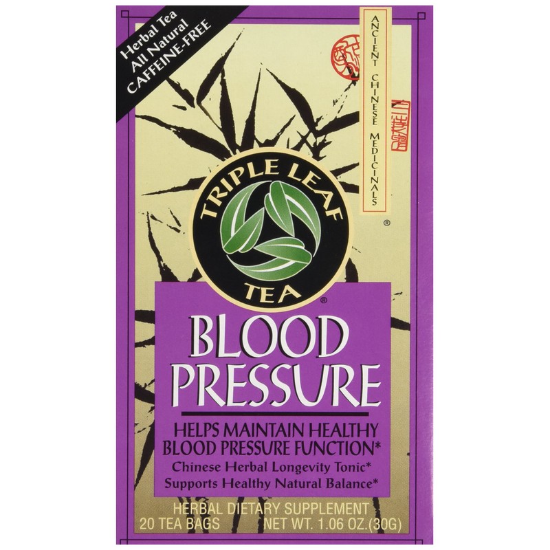 Triple Leaf, Tea Bags, Blood Pressure, 1.06 oz, 20 ct