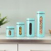Kitchen Canisters Set For Countertop By Home Basics | Retro-Styled