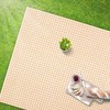 Happy Camping Waterproof Picnic Mat (180x200cm) for Vacation Folding Picnic Mat 10ea