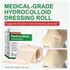Hydrocolloid Roll, Hydrocolloid Bandages for Wounds Care, 2in x 4.9ft