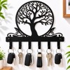 IASIRTGN Tree of Life Key Holder for Wall, Wall-Mounted Metal
