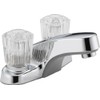 Peerless P240LF Classic Two Handle Bathroom Faucet, Chrome