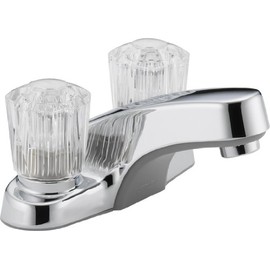 Peerless P240LF Classic Two Handle Bathroom Faucet, Chrome