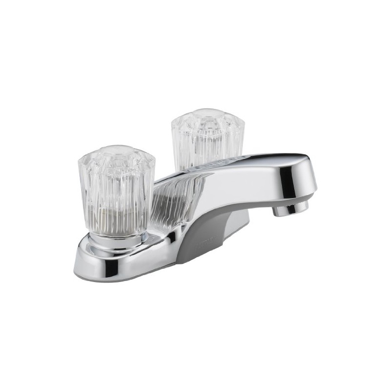 Peerless P240LF Classic Two Handle Bathroom Faucet, Chrome