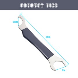 Ziyuan Beer faucet wrench tool, Beer Tap Wrench, Heavy Duty Hex Nut Tap Wrench, Adjustable Wrench, Keg Tap Wrench, Beer Coupler
