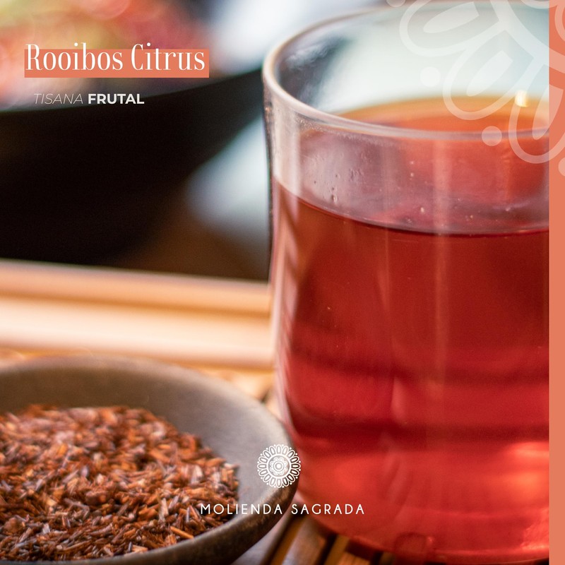 Molienda Sagrada,Rooibos Citrus, 150 gr.