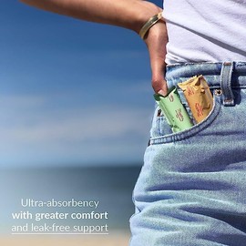 Maxim® 100% Organic Cotton Tampons w/BPA Free Plastic Applicator Regular and Super Leak Resistant Unscented Chlorine Free Biodegradable Feminine Care for Sensitive Skin Comfortable Period Protection