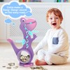 AORCMITN Wooden Dinosaur Piggy Bank Boalord for Boys Kids Girls