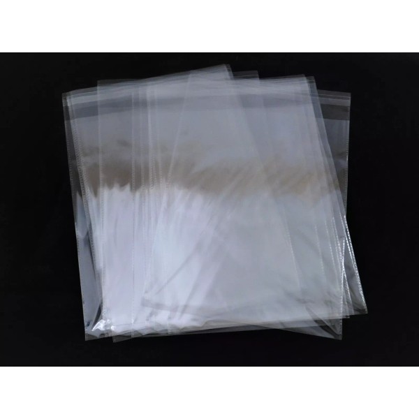 Unbranded/Generic 50 Clear Self Seal Bags 10x13 Water Resistant Light