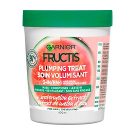 Garnier Garnier Fructis Plumping Treat 3-In-1 Hair Mask with Watermelon Extract