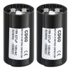 PATIKIL Motor Start Capacitor, 2 Pack 189-227uF/Mfd 125V 50/60Hz CD60