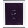 Hampton Frames MARBELLA 8x10 (20x25cm) Silver Elegant Photo Frame with