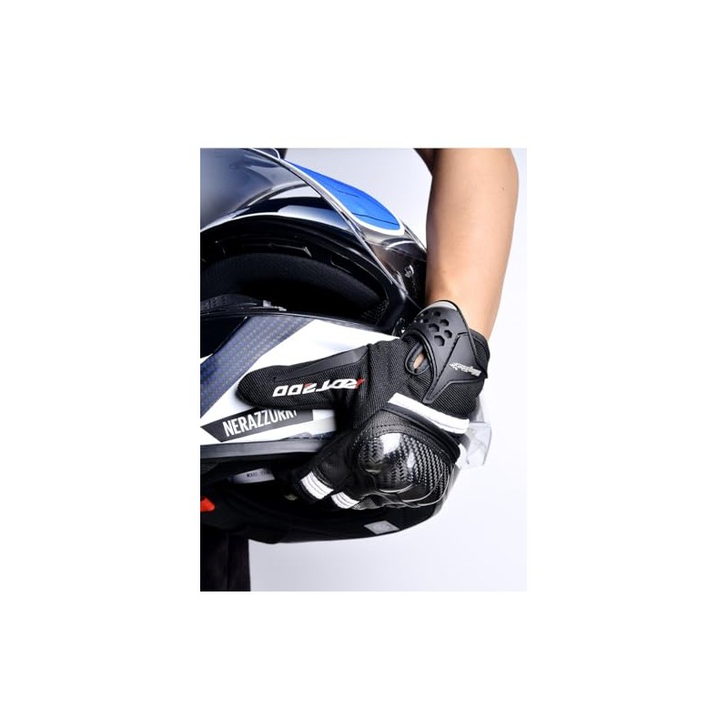 G02 L Motocross Motorcycle Gloves with Carbon Protection, Breathable, Non-Slip