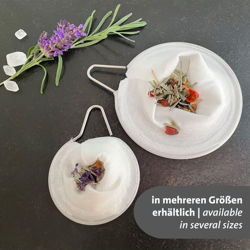 Westmark Teatime 153222E3 Tea Nets for 6-7 Cups of Teatime