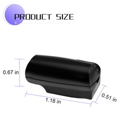 Sandfren Car Deer Warning Whistles Device, 2PCS Waterproof Vehicle Horn Sensor Repellent with Adhesive Tapes, Automotive Exterior Animal Alert Accessories, Universal for SUVs Trucks Motorcycles