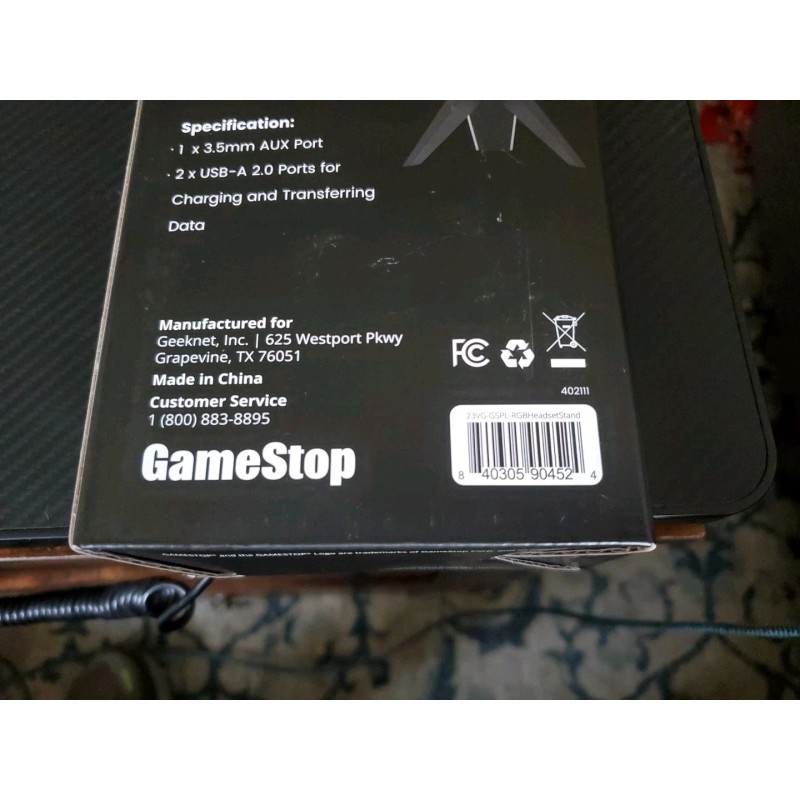 N/A NIB & SEALED - GameStop Powered Headset Stand w/