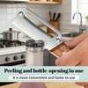 Multi-Functional Vegetable Peeler for Kitchen, Zero Snag Wooden Kitchen Tool,