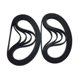 BEMONOC 2GT/GT2 Timing Belt 200-2GT-6 100 Teeth Rubber Drive Belt 200mm Length 6mm Width in Closed Loop for 3D Printer 10pcs/Pack