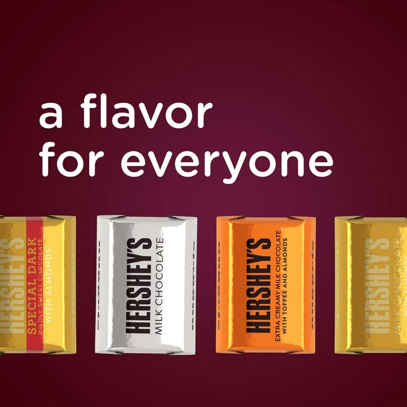 Hershey's Nuggets Assortment Variety Pack 52oz/145 Pieces Milk Chocolate Almonds